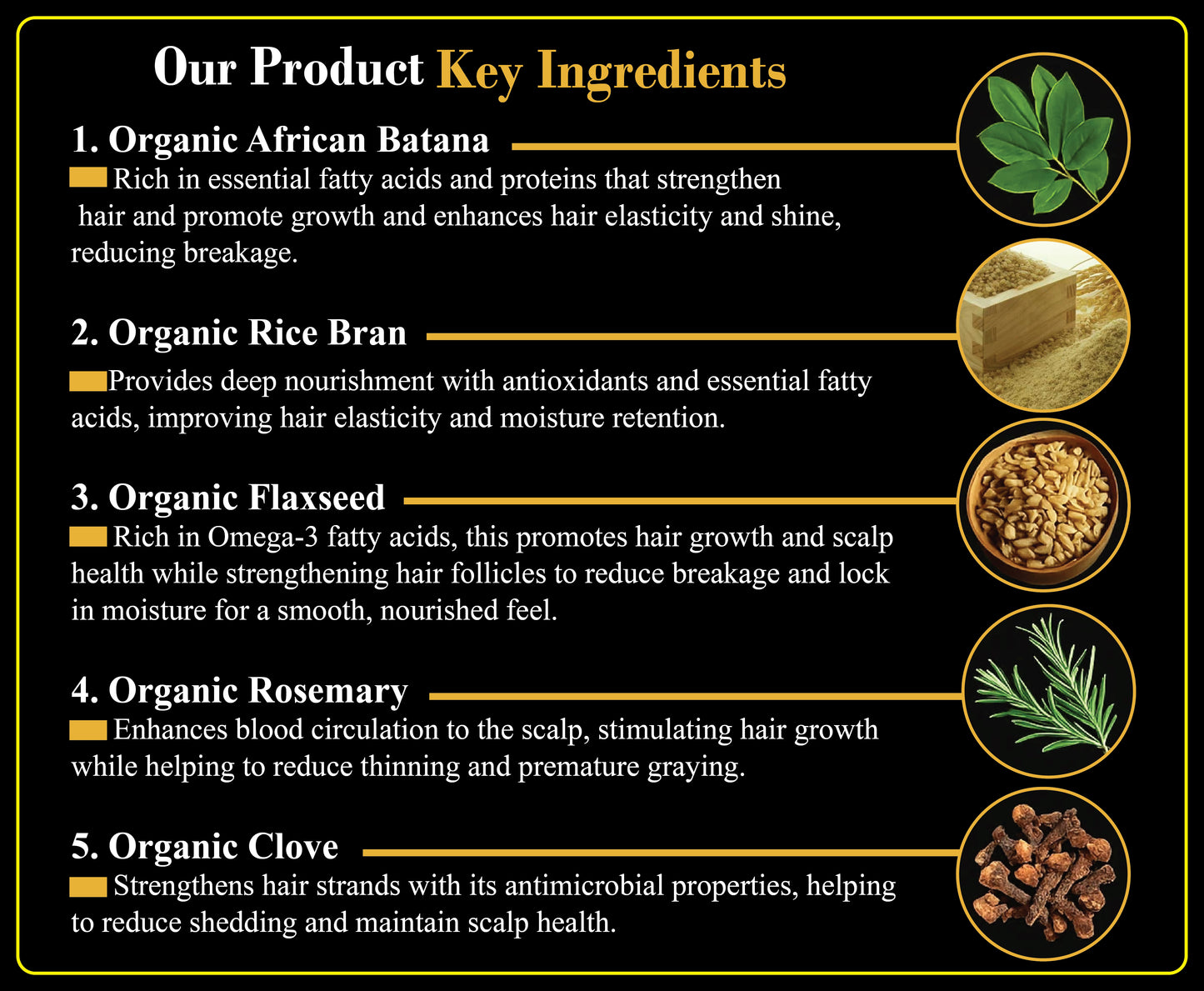 Saidy Native Hair Growth Oil – Nourish, Strengthen & Grow (1.7oz)